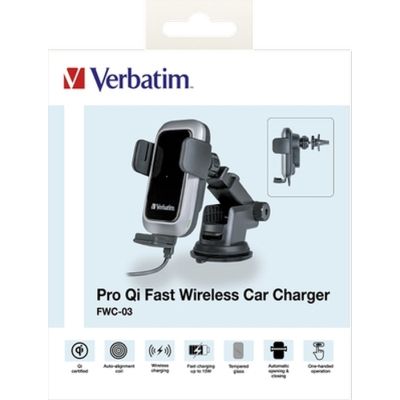 ������������� ���������� Verbatim FWC-03 with Pro Qi Fast Wireless Car Charger (49554) - �������� 12