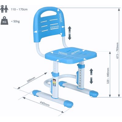 �������� ���� FunDesk SST3LS Blue - �������� 4