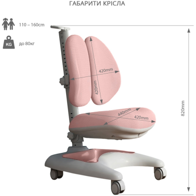 ������ ����� FunDesk Premio pink (222103) - �������� 3