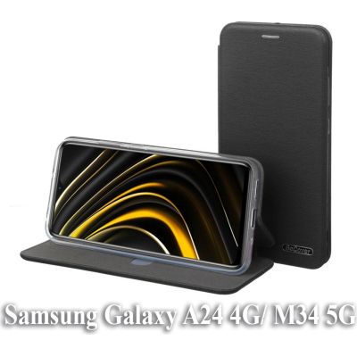 ����� ��� ���������� �������� BeCover Exclusive Samsung A24 4G SM-A245/M34 5G SM-M346 Black (709783) - �������� 1
