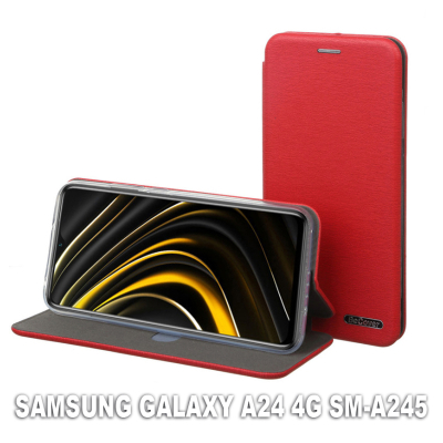 ����� �� ��������� �������� BeCover Exclusive Samsung Galaxy A24 4G SM-A245 Burgundy Red (709785) - �������� 1