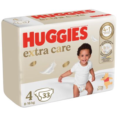 ϳ Huggies Extra Care Size 4 (8-16 ) 33  (5029053583143) -  2