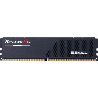     DDR5 48GB (2x24GB) 6000 MHz Ripjaws S5 G.Skill (F5-6000J4048F24GX2-RS5K) -  3
