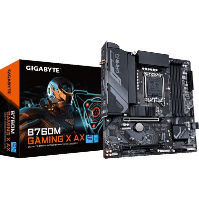 ����������� ����� Gigabyte B760M Gaming X AX (s1700, Intel B760, DDR5) - �������� 1