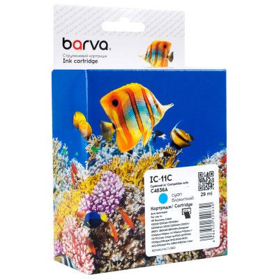 �������� Barva HP 11 (C4836A) 2350 ���, Cyan (IC-11C) - �������� 1