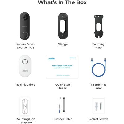   Reolink Video Doorbell PoE -  6