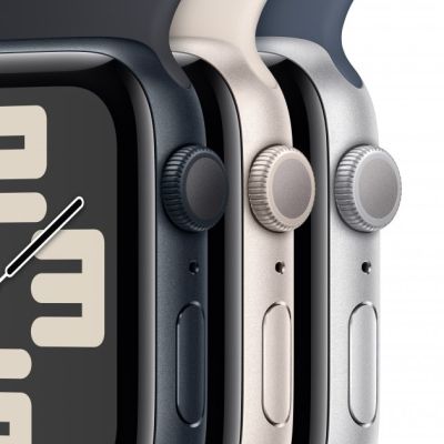 - Apple Watch SE 2023 GPS 40mm Starlight Aluminium Case with Starlight Sport Band - S/M (MR9U3QP/A) -  3