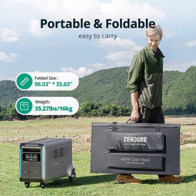 ����������� ��������� ������ Zendure 400W MC4 (ZD400SP-MD-GY) - �������� 4