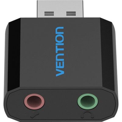 ������� ����� ������� ����� Vention Audio USB 2�3,5mm jack Metal (VAB-S17-B) - �������� 4