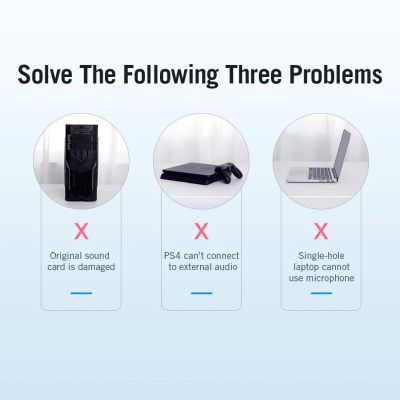 ������� ����� ������� ����� Vention Audio USB 2�3,5mm jack Metal (VAB-S17-B) - �������� 5