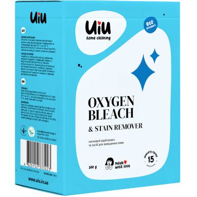 ���� ��� ��������� ���� UIU Oxygen Bleach & Stain Remover 300 � (4820152333223) - �������� 1