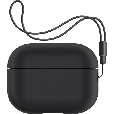    Armorstandart Silicone Case with straps  Apple Airpods Pro 2 Black (ARM68608) -  1