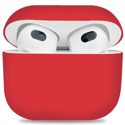 ����� ��� ��������� Armorstandart Ultrathin Silicone Case ��� Apple AirPods 3 Red (ARM60293) - �������� 1
