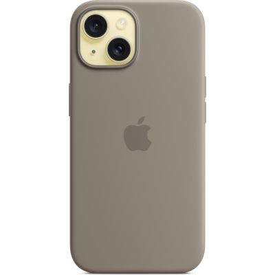 ����� ��� ���������� �������� Apple iPhone 15 Silicone Case with MagSafe Clay (MT0Q3ZM/A) - �������� 3