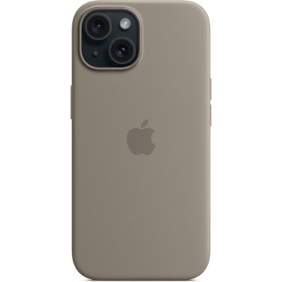 ����� ��� ���������� �������� Apple iPhone 15 Silicone Case with MagSafe Clay (MT0Q3ZM/A) - �������� 5