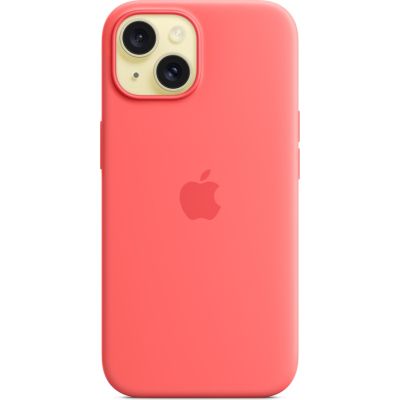 ����� ��� ���������� �������� Apple iPhone 15 Silicone Case with MagSafe Guava (MT0V3ZM/A) - �������� 3