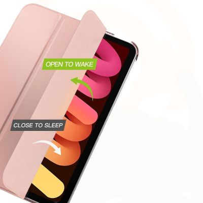 ����� ��� �������� BeCover Tri Fold Hard Apple iPad Air 5 (2022) 10.9" Pink (709664) - �������� 5