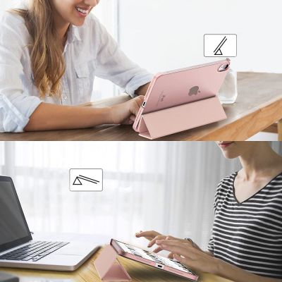 ����� ��� �������� BeCover Tri Fold Hard Apple iPad Air 5 (2022) 10.9" Pink (709664) - �������� 6