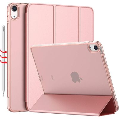 ����� ��� �������� BeCover Tri Fold Hard Apple iPad Air 5 (2022) 10.9" Pink (709664) - �������� 1