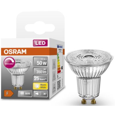 �������� Osram LED PAR16 DIM 50 36 4,5W/927 230V GU10 (4058075797888) - �������� 3