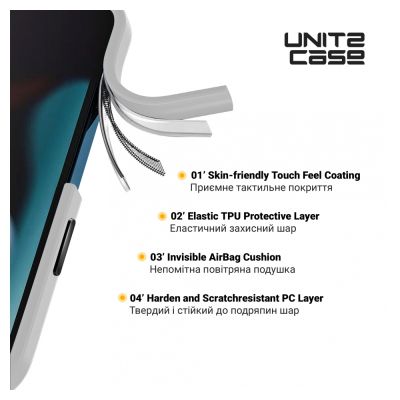 ����� ��� ���������� �������� Armorstandart UNIT2 Apple iPhone 15 Pro Max White (ARM69987) - �������� 3