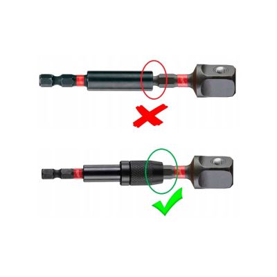 ������� ��� ����������� Milwaukee ShW 1/4"HEX - 1/2" ���������� ��������� (4932478803) - �������� 3