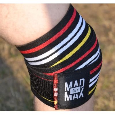 ���� ��� ������ MadMax �� ����� Knee Wraps Black (MFA-292-U) - �������� 4