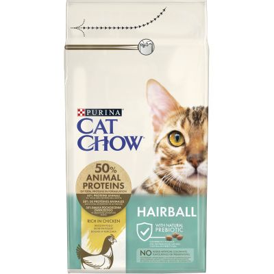 ����� ���� ��� ����� Purina Cat Chow Hairball � ������� 1.5 �� (5997204514486) - �������� 1