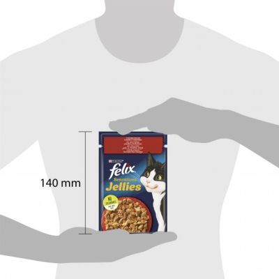 ������� ���� ��� ����� Purina Felix Sensations Jellies � ��������� � �������� � ���� 85 � (7613039831724) - �������� 5