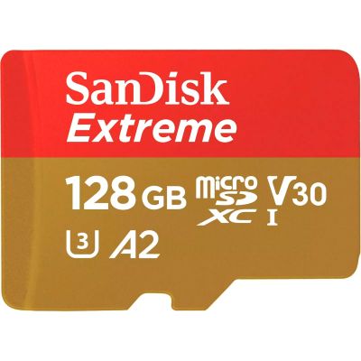  '  ' SanDisk 128GB microSD class 10 UHS-I Extreme For Action Cams and Dro (SDSQXAA-128G-GN6AA) -  3