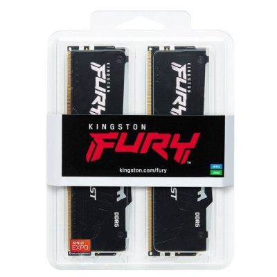 ������ ���'�� ��� ����'����� DDR5 16GB (2x8GB) 5200 MHz Beast RGB Kingston Fury (ex.HyperX) (KF552C36BBEAK2-16) - �������� 5
