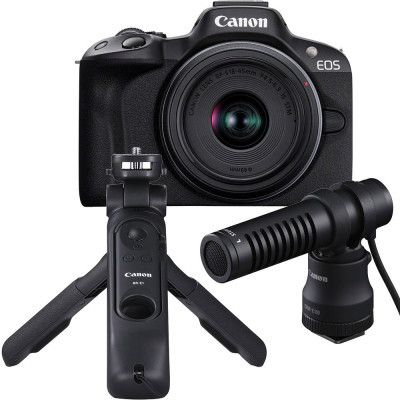 �������� ����������� Canon EOS R50 + RF-S 18-45 IS STM Black Creator Kit (5811C036) - �������� 2