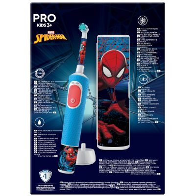 ������������� ������ ����� Oral-B D103.413.2KX Spiderman (8006540773567) - �������� 3