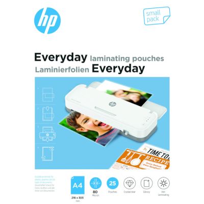 ����� ��� ���������� HP Everyday Laminating Pouches, A4, 80 Mic, 216 x 303, 25 pcs (9153) (838139) - �������� 1