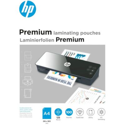 ����� ��� ���������� HP Premium Laminating Pouches, A4, 125 Mic, 216x303, 100 pcs (9124) (838148) - �������� 1