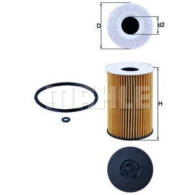 Գ���� �������� Mahle OX787D - �������� 1