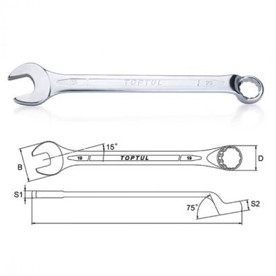 ���� Toptul �������� ����������� (��� 75 ) 8�� (AAEN0808) - �������� 2