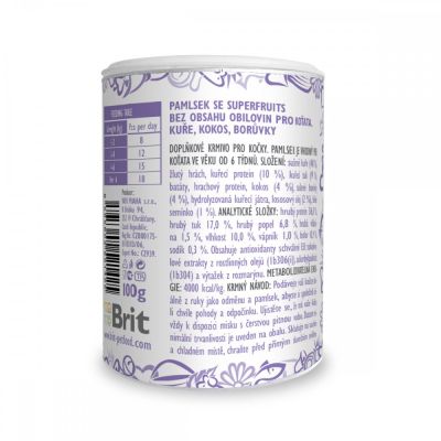 ������ ��� ���� Brit Care Cat Snack Superfruits Kitten 100 � (8595602521425) - �������� 3