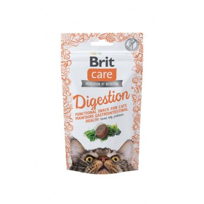    Brit Care Cat Snack Digestion   50  (8595602555772) -  1