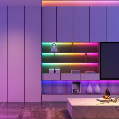   Govee RGBIC Basic Wi-Fi + Bluetooth LED Strip Light With Protective Coating 10  (H619C3D1) -  4