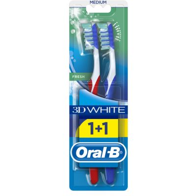 ������ ����� Oral-B 3D White Fresh Medium 2 ��. (3014260111762) - �������� 1