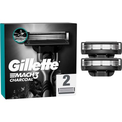   Gillette Mach3 Charcoal   2 . (8700216062664) -  1