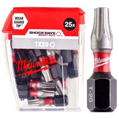 ����� ��� Milwaukee SHOCKWAVE, TX20, 25��, 25�� (4932430875) - �������� 2