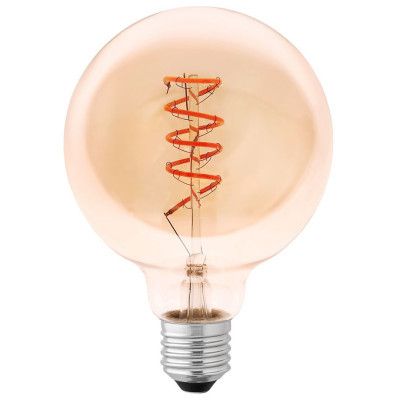 �������� Delux Globe G95 5�� E27 2200� amber spiral filament (90018166) - �������� 1