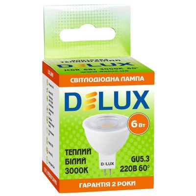  Delux JCDR 6 3000K 220 GU5.3 (90019264) -  2