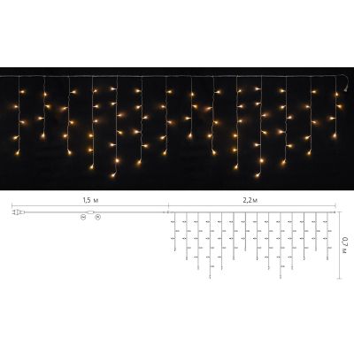 �������� Delux ICICLE � 75LED 2�0.7 � ������ �����/���������� IP20 (90017986) - �������� 3