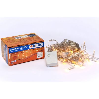 �������� Delux ICICLE � 75LED 2�0.7 � ������ �����/���������� IP20 (90017986) - �������� 1