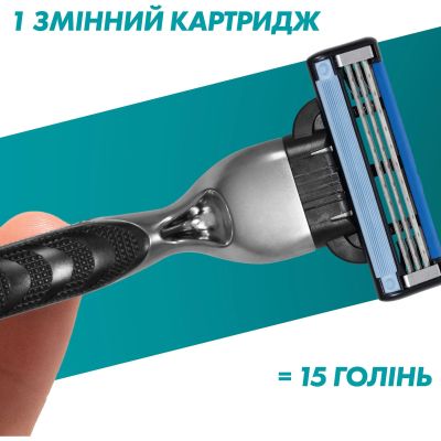 ����� ��������� Gillette ������ Mach3 � 2 �������� ����������� + ���� ��� ������ Series 200 �� + ���������� (8700216075251) - �������� 8