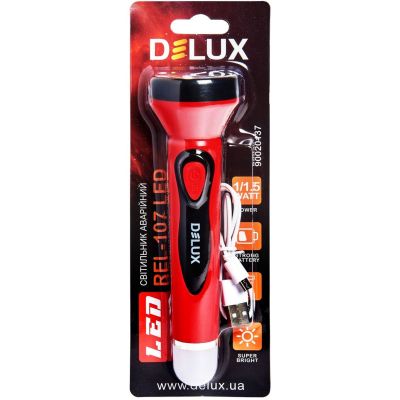 ˳ Delux REL-107 USB 2.5W 225lm USB 5V 4LED (90020137) -  3