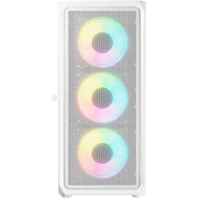 ������ Logic concept PORTOS MESH+GLASS ARGB fans 3x120mm WHITE (AM-PORTOS-20-0000000-0002) - �������� 3
